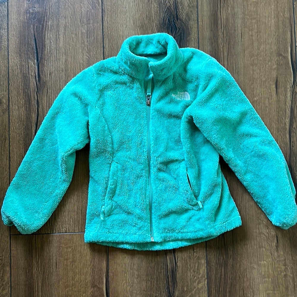 Girls north face fleece jacket